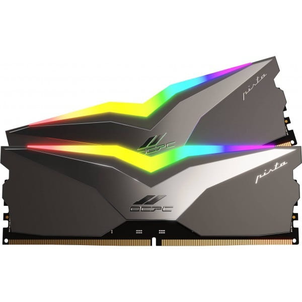 Модуль пам`ятi DDR5 2x16GB/6200 OCPC PISTA RGB C36 Titan (MMPT2K32GD562C36T)