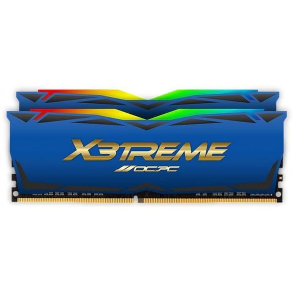 Модуль пам`ятi DDR4 2x8GB/3600 OCPC X3 RGB Blue Label (MMX3A2K16GD436C18BU)