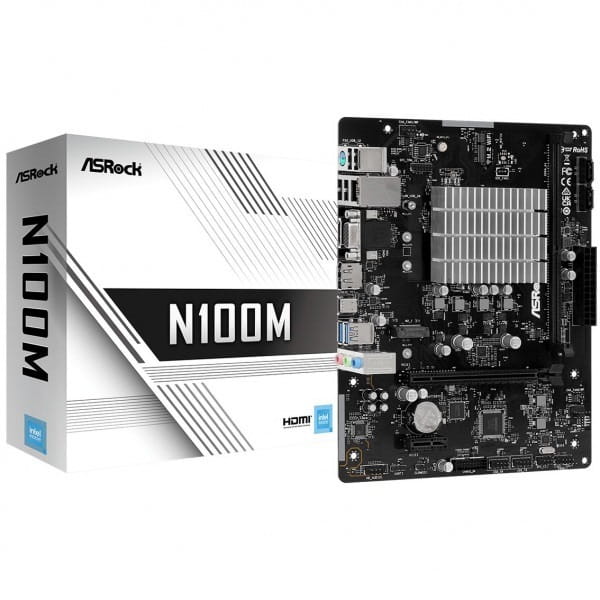 Материнська плата ASRock N100M