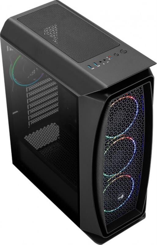 Корпус AeroCool Aero One Eclipse ARGB (Aero One Eclipse-G-BK-v1) Black без БП