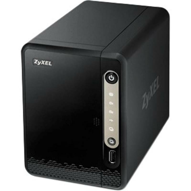 Сетевое хранилище Zyxel NAS326 (NAS326-EU0101F) на 2 диска (до 16 ТБ каждый) (1xLAN GE, 2xHDD 3.5" 16Tb, 2xUSB3.0, 1xUSB2.0)