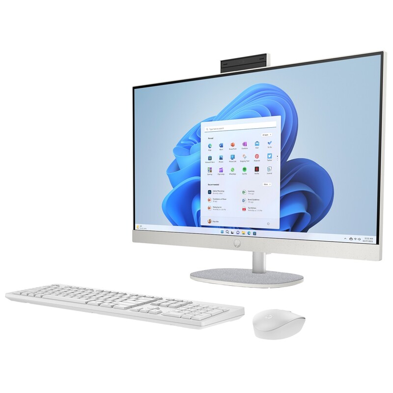 Моноблок HP All-in-One 27-cr0029ua (A1QX9EA) Shell White