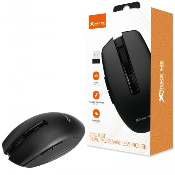 Мышь беспроводная Xtrike Me GW-224BK
