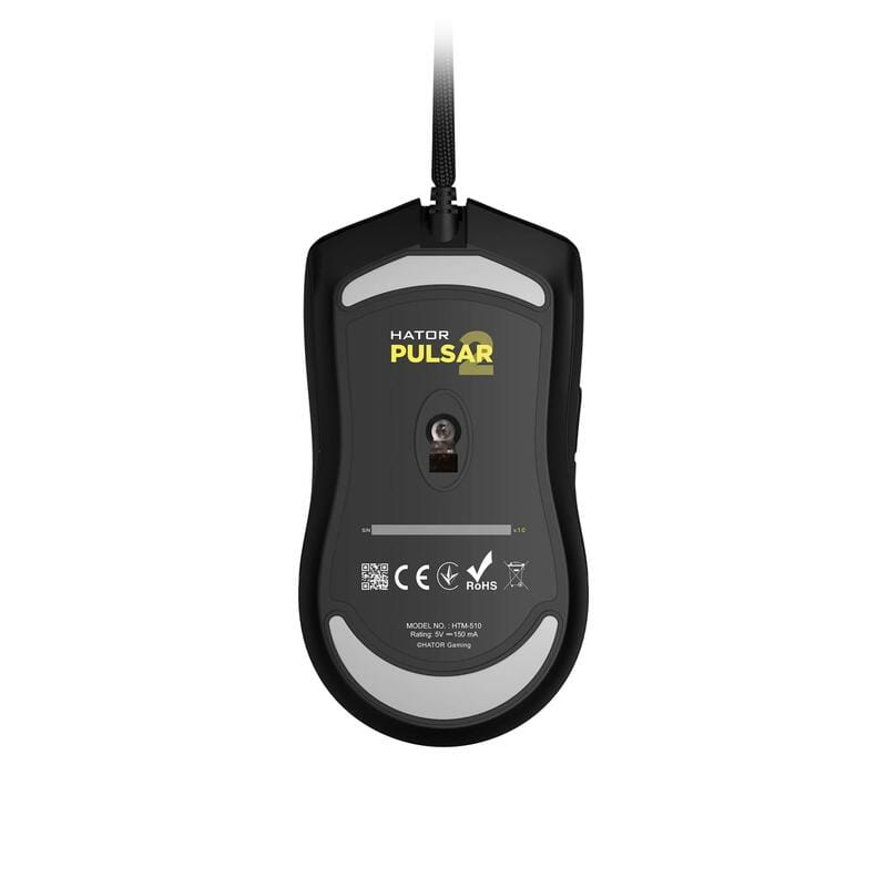 Мышь Hator Pulsar 2 Black (HTM-510)_подарок