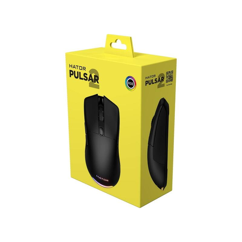 Мышь Hator Pulsar 2 Black (HTM-510)_подарок