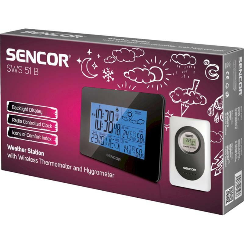 Метеостанция Sencor SWS 51B