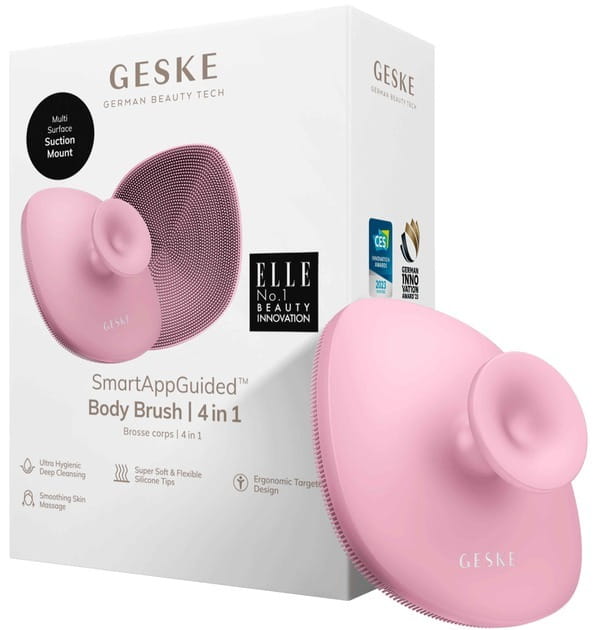 Щітка для тіла Geske Body Brush 4 в 1 Pink (GK000704PK01)