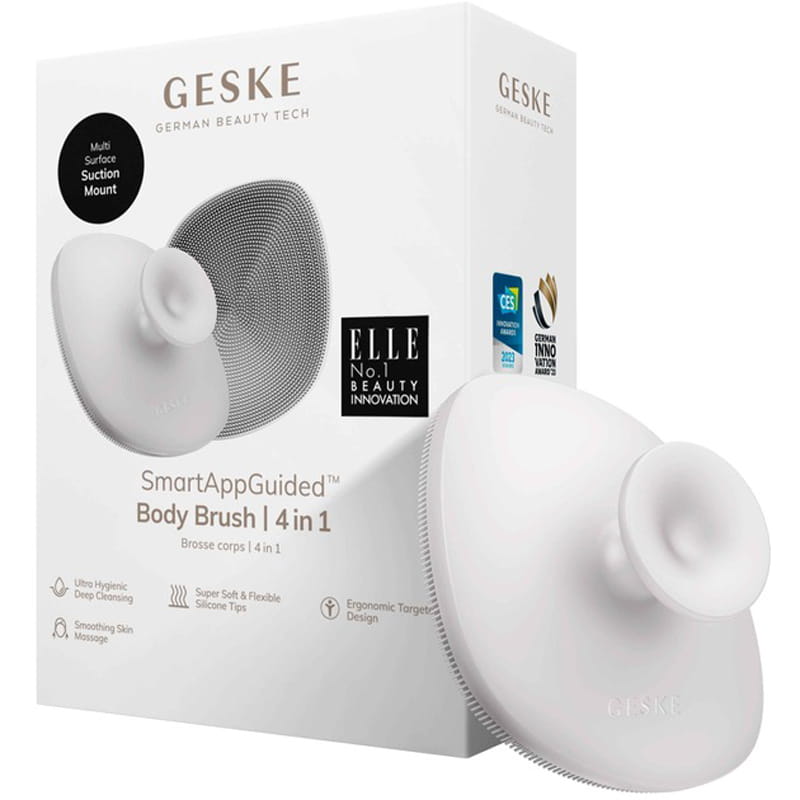 Щетка для тела Geske Body Brush 4 в 1 White (GK000704WH01)