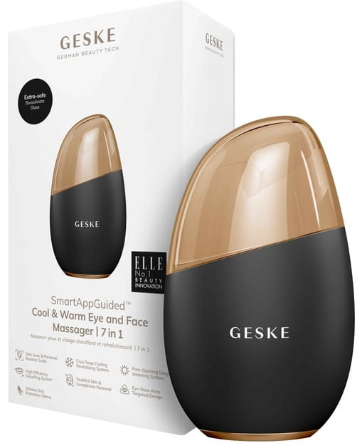 Массажер для глаз и лица Geske Cool & Warm Eye and Face Massager 7 в 1 Gray (GK000700GY01)