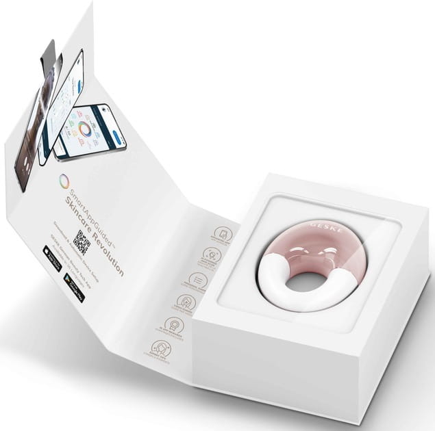 Массажер для глаз Geske Cool & Warm Eye Massager 7 в 1 Starlight (GK000702SL01)