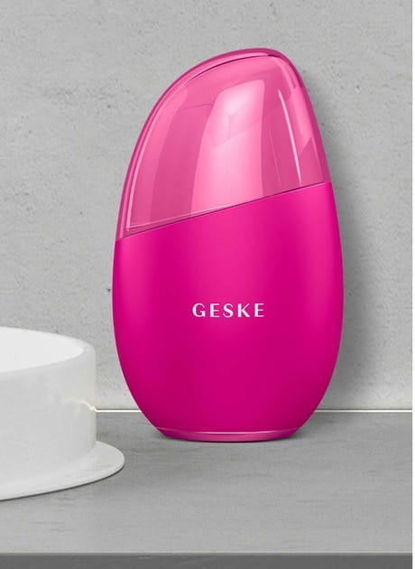 Массажер для глаз и лица Geske Cool & Warm Eye and Face Massager 7 в 1 Magenta (GK000700MG01)