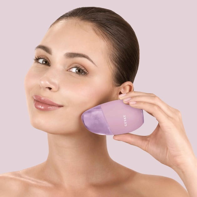 Масажер для очей та обличчя Geske Cool & Warm Eye and Face Massager 7 в 1 Pink (GK000700PK01)