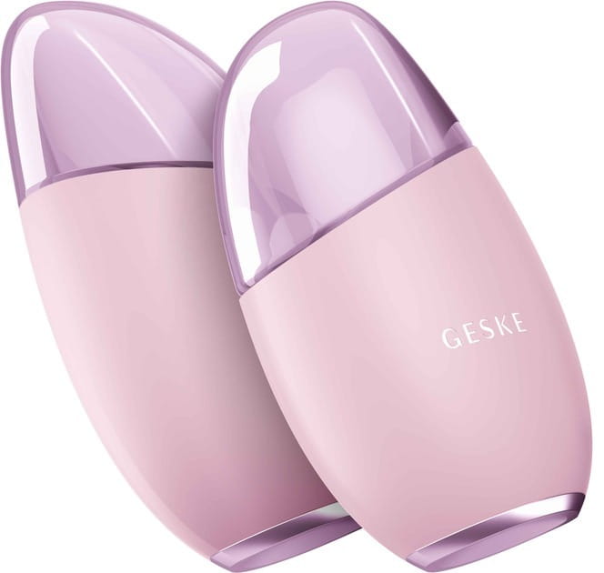 Масажер для очей та обличчя Geske Cool & Warm Eye and Face Massager 7 в 1 Pink (GK000700PK01)