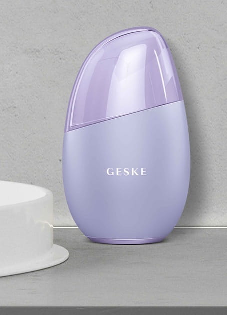 Массажер для глаз и лица Geske Cool & Warm Eye and Face Massager 7 в 1 Purple (GK000700PL01)