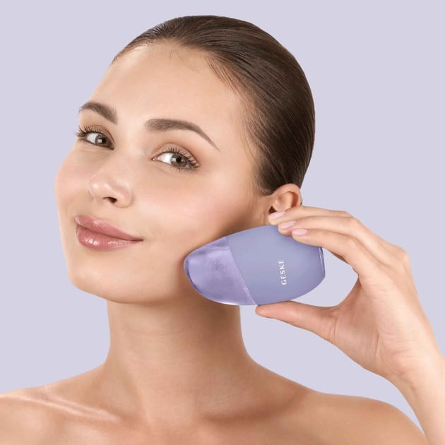 Массажер для глаз и лица Geske Cool & Warm Eye and Face Massager 7 в 1 Purple (GK000700PL01)