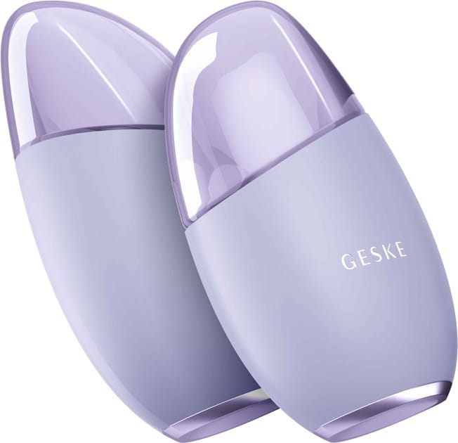 Массажер для глаз и лица Geske Cool & Warm Eye and Face Massager 7 в 1 Purple (GK000700PL01)