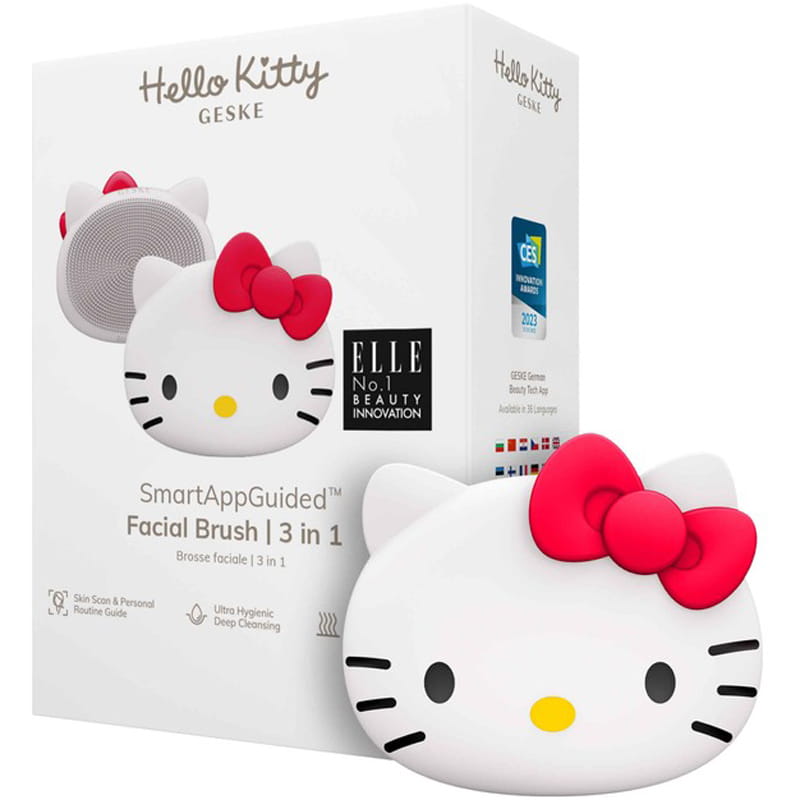 Щетка для лица Geske Facial Brush 3 в 1 by Hello Kitty Starlight (HK000016ST01)