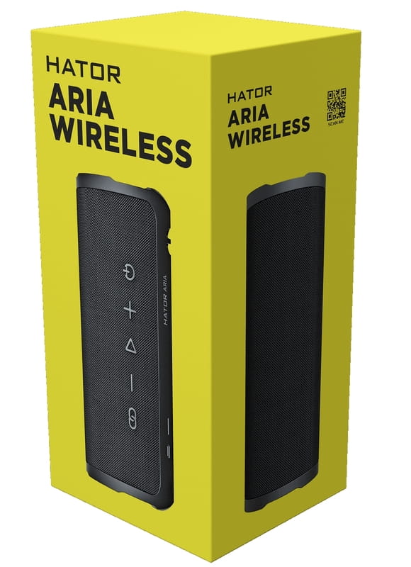 Акустическая система Hator Aria Wireless Phantom Black (HTA-201)_подарок