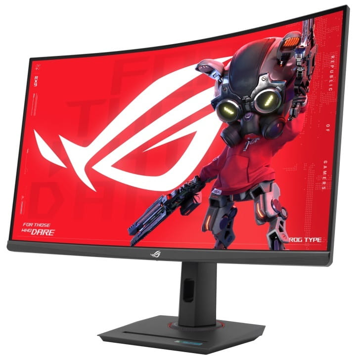 Монiтор Asus 31.5" ROG Strix XG32WCMS (90LM09X0-B01970) Fast VA Black 280Hz Curved