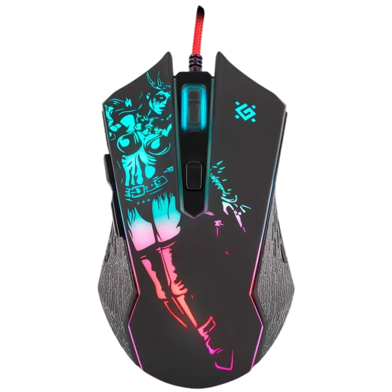 Мышь Defender SinSister GM-933 + коврик Black (52933)