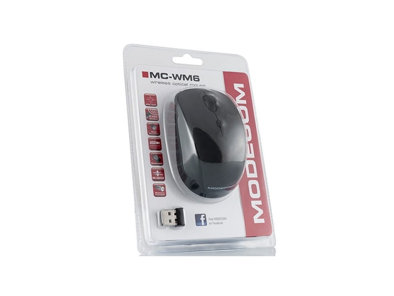 Миша бездротова Modecom MC-WM6 Black (M-MC-0WM6-100)