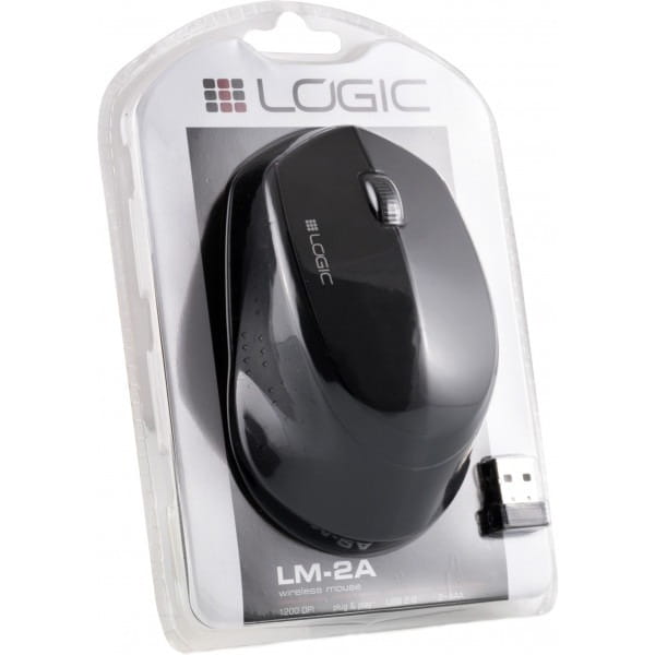 Миша бездротова LogicConcept LM-2A Black (M-LC-LM2A)