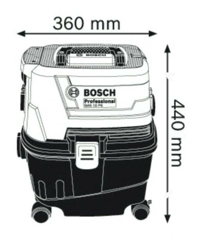 Пилосос Bosch GAS 15 PS (06019E5100)