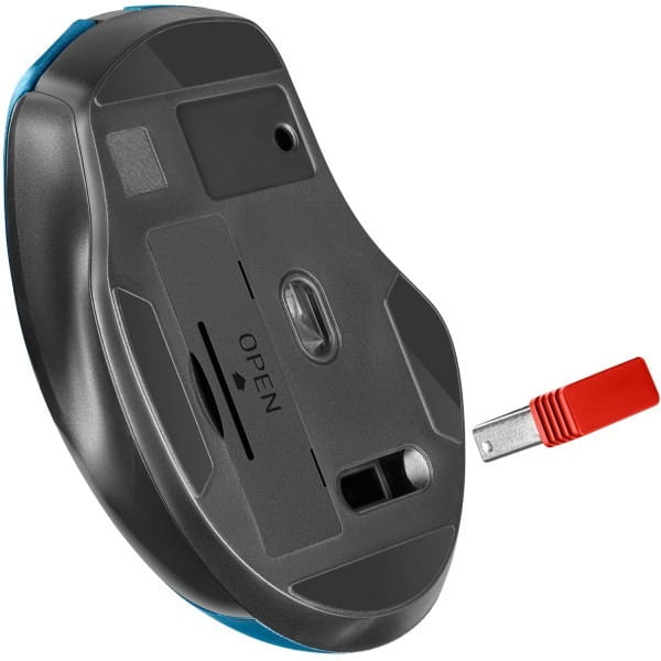 Мышь беспроводная Defender Prime MB-053 Turquoise (52054)