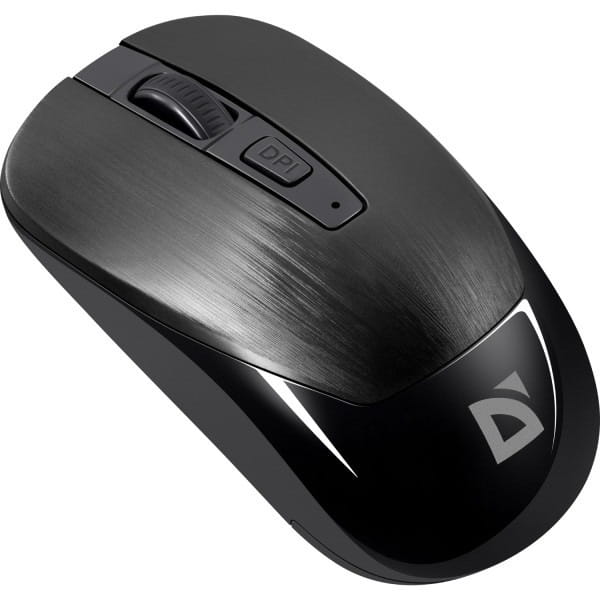 Мышь беспроводная Defender Wave MM-995 Black (52995)