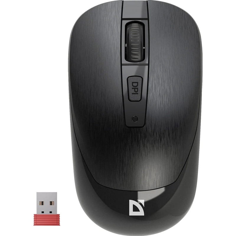Мышь беспроводная Defender Wave MM-995 Black (52995)
