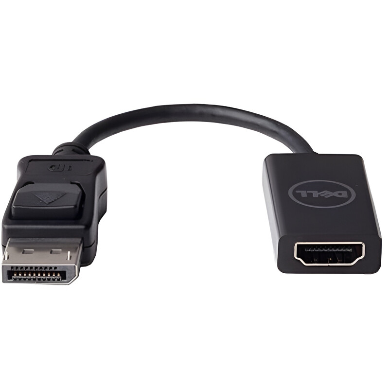 Адаптер Dell (492-BBXU) DisplayPort-HDMI 2.0 Black