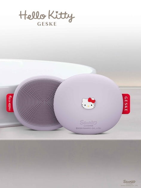 Щетка для лица Geske Facial Brush 3 в 1 by Hello Kitty Purple (HK000017PU01)