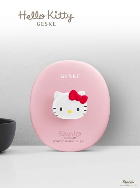 Щітка для обличчя Geske Facial Brush З в 1 by Hello Kitty з тримачем Pink (HK000052PI01)