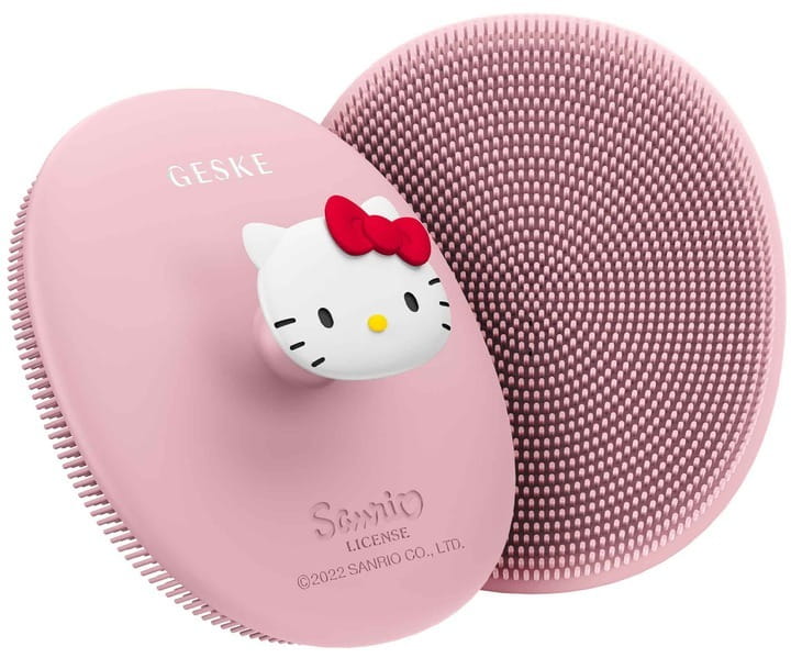 Щітка для обличчя Geske Facial Brush З в 1 by Hello Kitty з тримачем Pink (HK000052PI01)