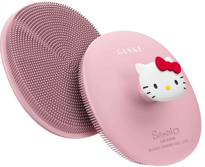 Щетка для лица Geske Facial Brush 3 в 1 by Hello Kitty с держателем Pink (HK000052PI01)