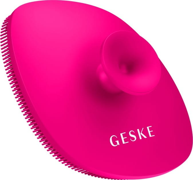 Щетка для лица Geske Facial Brush 4 в 1 с держателем Magenta (GK000038MG01)