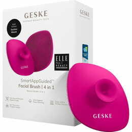 Щетка для лица Geske Facial Brush 4 в 1 с держателем Magenta (GK000038MG01)