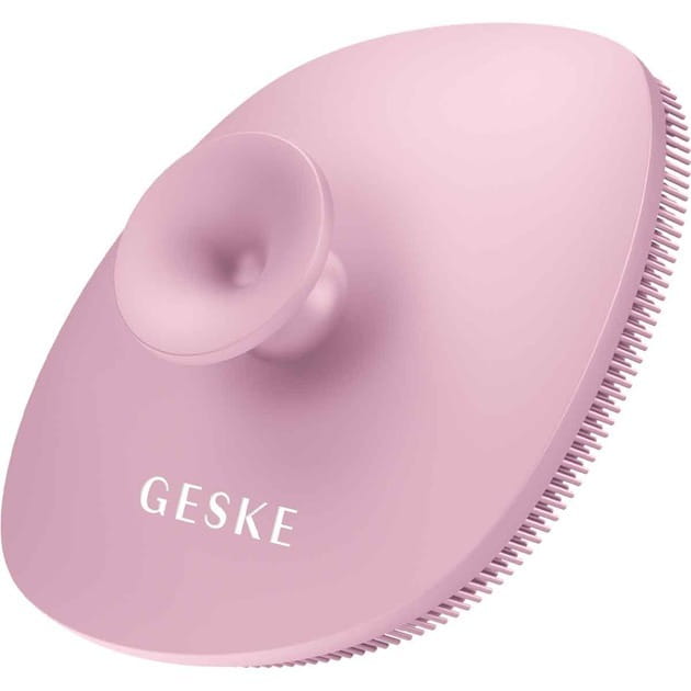 Щітка для обличчя Geske Facial Brush 4 в 1 з тримачем Pink (GK000038PK01)