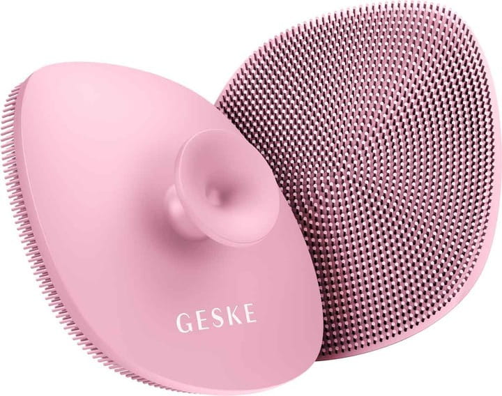 Щітка для обличчя Geske Facial Brush 4 в 1 з тримачем Pink (GK000038PK01)