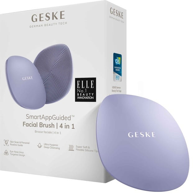 Щітка для обличчя Geske Facial Brush 4 в 1 Purple (GK000018PL01)