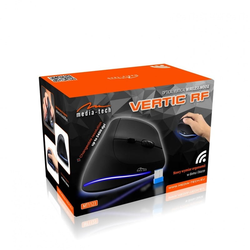 Мышь Media-Tech Vertic Black (MT1122)