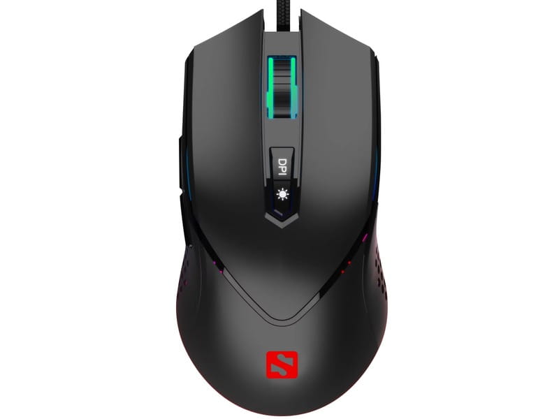 Миша Sandberg Azazinator Mouse 6400 RGB Black (640-20)