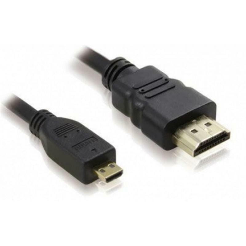 Кабель Atcom HDMI - micro-HDMI V 1.4 (M/M), 1.8 м, Black (22401) пакет