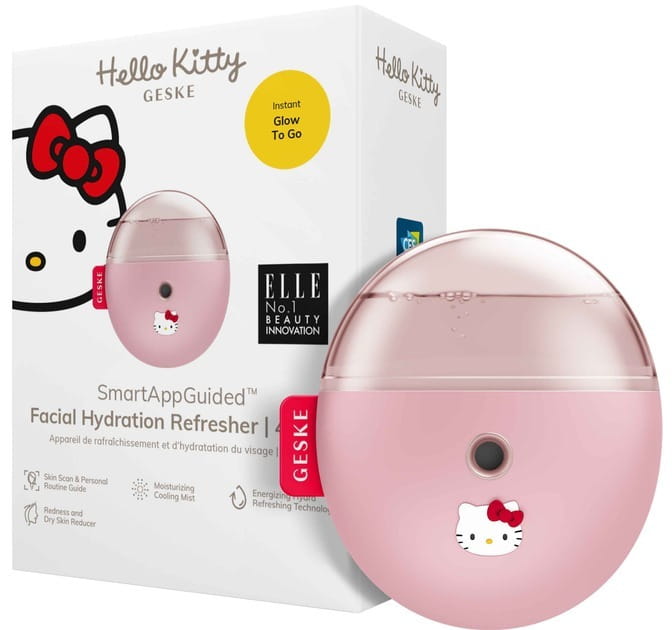 Освіжувач для зволоження обличчя Geske Facial Hydration Refresher 4 в 1 by Hello Kitty Pink (HK000058PI01)