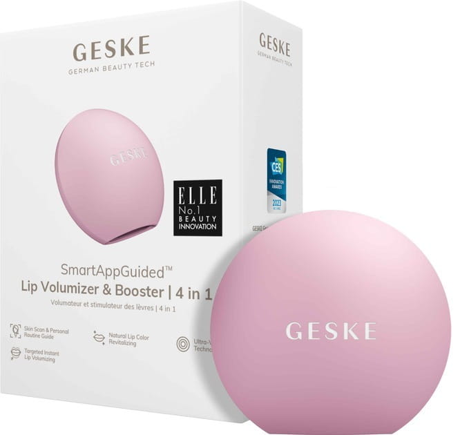 Пристрій для збільшення об`єму губ Geske Lip Volumizer & Booster 4 в 1 М Pink (GK000055PK01)