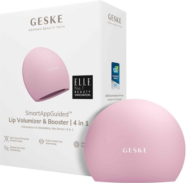 Пристрій для збільшення об`єму губ Geske Lip Volumizer & Booster 4 в 1 S Pink (GK000054PK01)