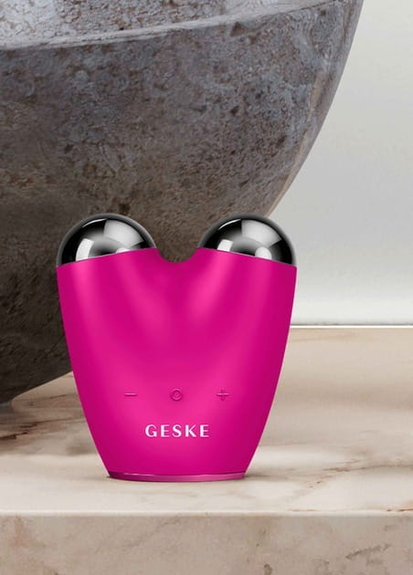 Микротоковый подтягиватель лица Geske MicroCurrent Face-Lifter 6 в 1 Magenta (GK000015MG01)