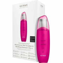 Микротоковый скрабер для кожи и устранения черных точек Geske MicroCurrent Skin Scrubber & Blackhead Remover 9 в 1 Magenta (GK000044MG01)