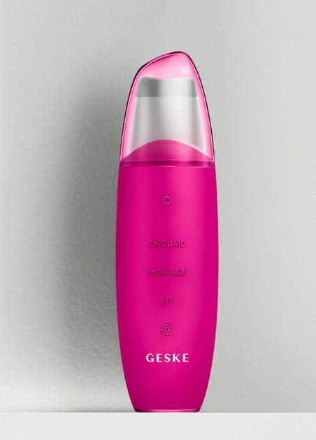 Микротоковый скрабер для кожи и устранения черных точек Geske MicroCurrent Skin Scrubber & Blackhead Remover 9 в 1 Magenta (GK000044MG01)