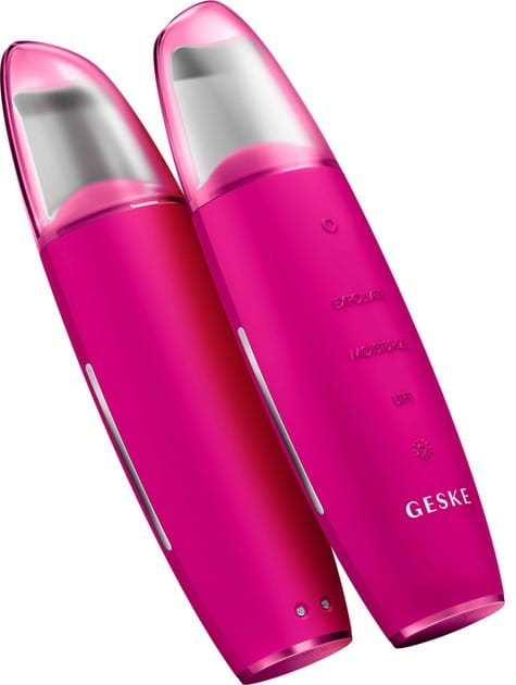 Микротоковый скрабер для кожи и устранения черных точек Geske MicroCurrent Skin Scrubber & Blackhead Remover 9 в 1 Magenta (GK000044MG01)